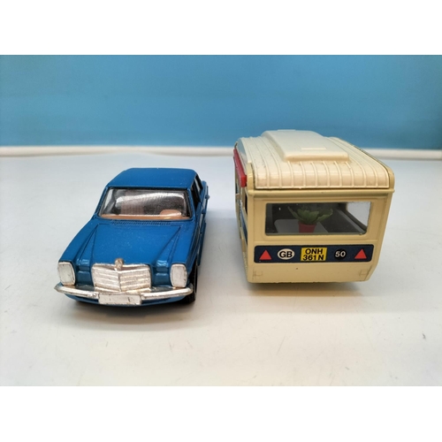 126 - Boxed Corgi 'Mercedes Benz 240D and Touring Caravan' GS24.