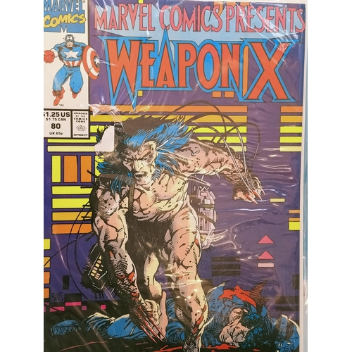 157 - Collection of 88 Marvel Comics, Various Dates and Characters to include Quasar, X-Men, Nightwatch. S... 