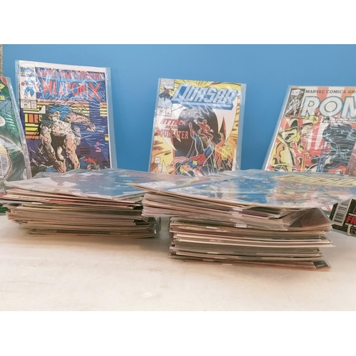 157 - Collection of 88 Marvel Comics, Various Dates and Characters to include Quasar, X-Men, Nightwatch. S... 