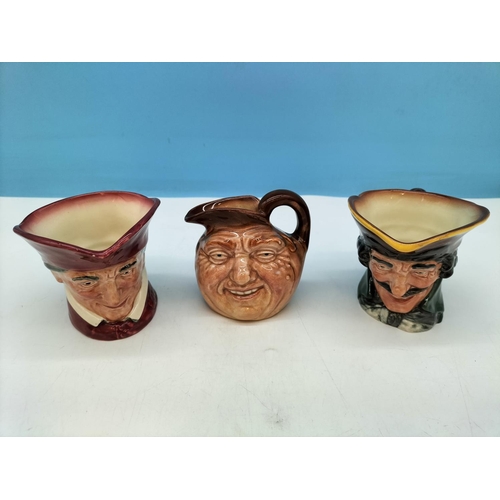 173 - Royal Doulton Character Jugs to include 'John Barleycorn Old Lad', 'Cardinal', Dick Turpin plus Besw... 