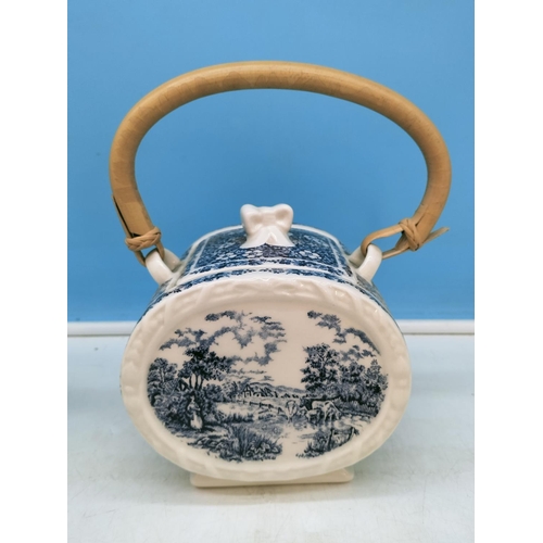 191 - Collection of James Sadler Blue and White Ware in the 'Afternoon Tea' Pattern to include Biscuit Bar... 