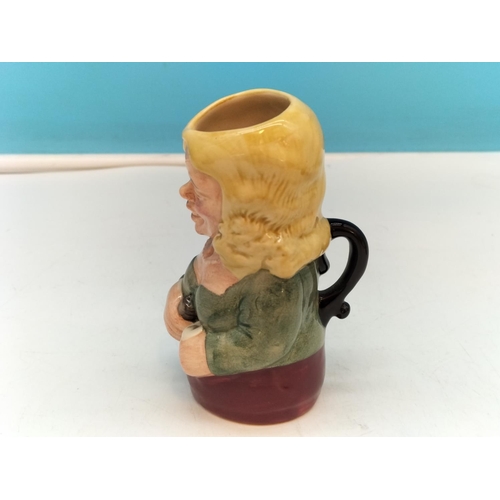 254 - Royal Doulton The Doultonville Collection 11cm Toby Jugs (3) to include 'Mr Litigate the Lawyer' D66... 