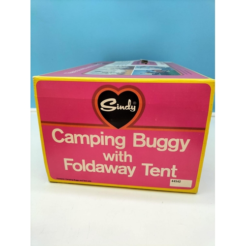 293 - Boxed Pedigree Sindy 'Camping Buggy with Foldaway Tent. 44542. Excellent Condition.