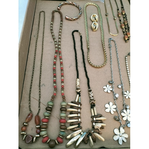 296 - Collection of Costume Jewellery to include Necklaces, Bracelets, Earrings, etc.