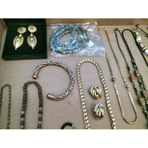 296 - Collection of Costume Jewellery to include Necklaces, Bracelets, Earrings, etc.