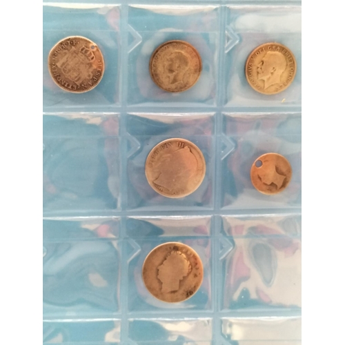 305 - Collection of Various Silver Coins to include UK, France, Australia, India, etc.