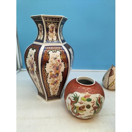 331 - Collection of Mixed Pottery to include Teapots, Plates, Vases, etc.