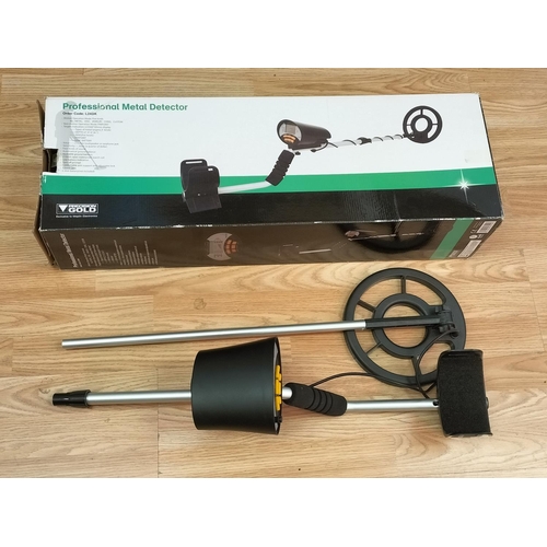 364 - Boxed and Unused Precision Gold Professional Metal Detector.