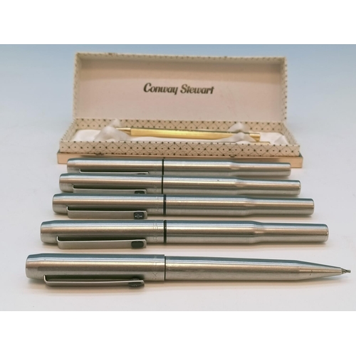 386 - Collection of Pens plus Conway Stewart Pen and Pencil Set.