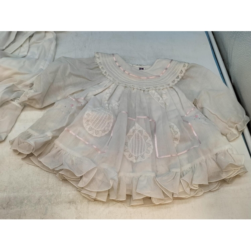 390 - Collection of Baby Dresses, Christening Gown, Shoes, etc.