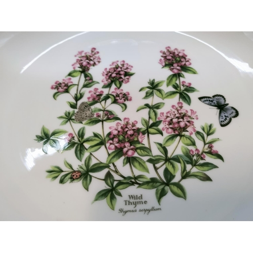 401 - Royal Worcester 'Worcester Herbs' Pasta/Salad Bowl. 8cm High, 32cm Diameter.