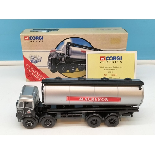 405 - Boxed Corgi Classics Limited Edition ERF Cylindrical Tanker 'Bass Stout' 97319 and Atkinson Cylindri... 