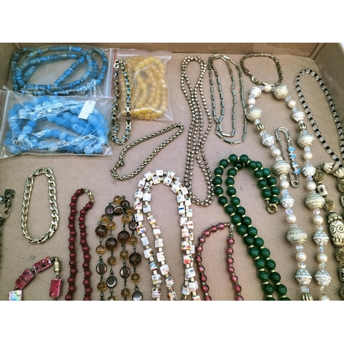 410 - Mixed Collection of Costume Jewellery to include Necklaces and Bracelets.