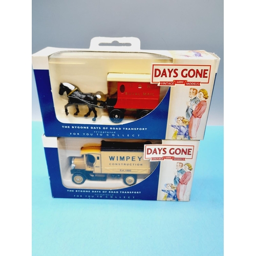 413 - Collection of 'Days Gone' Die-Cast Vehicles plus a Boxed Set (not correct vehicles in box).