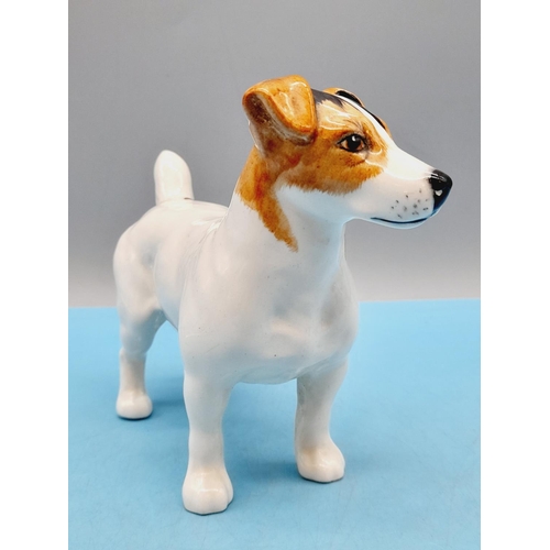 505 - Beswick Figure of a Jack Russell Terrier. Model 2023. 13cm High x 16cm.