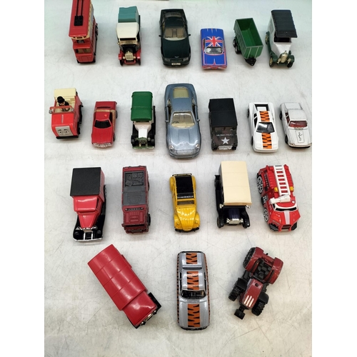 517 - Collection of Vehicles to include Corgi, Lledo, Oxford Die-Cast, etc. Some Still Boxed. Light Play W... 