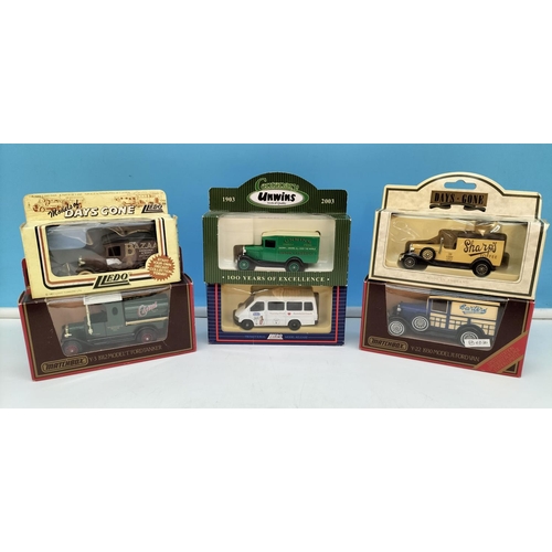 589 - Boxed Collection of Vehicles to include Lledo 'Days Gone By', Matchbox 'Models of Yesteryear' and Ox... 