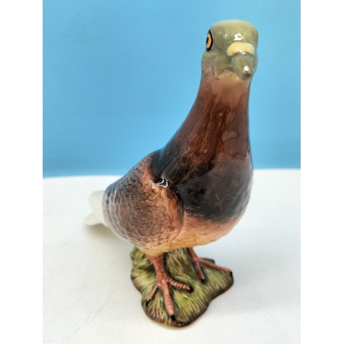 647 - Beswick Figure of a Pigeon, 1383. 15cm High, 16cm x 7cm.