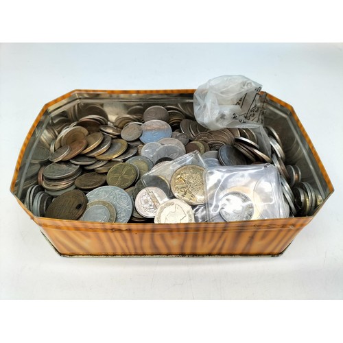 509 - Quantity of Mixed World Coins.