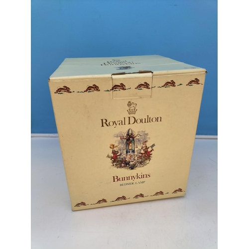 108 - New in Box Royal Doulton 'Bunnykins' Lamp Base and Shade.