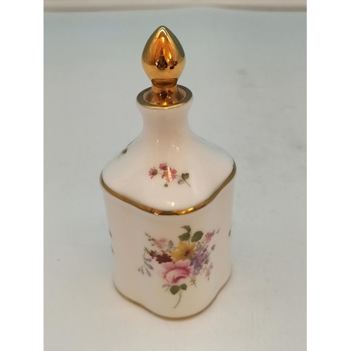 114 - Boxed Royal Crown Derby 'Derby Posies' 9cm Vase and 'Celandine' Lidded Trinket.