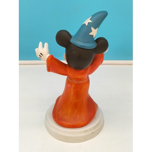 136 - Vintage Disney 20cm Figure 'Mickey Mouse Sorcerer's Apprentice'.