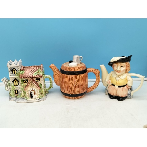 234 - Collection of Novelty Teapots