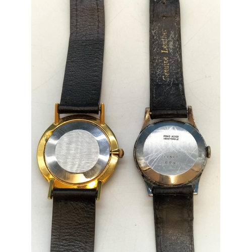 239 - Mechanical Wind Up Gents Watches W/O, Sekonda De Luxe 23 Jewels (USSR) plus Incarna Swiss Made.