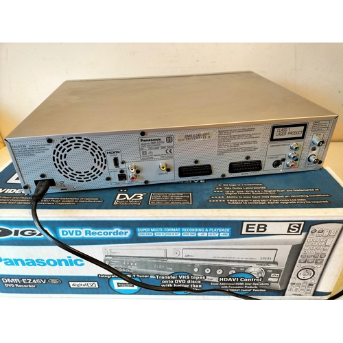 317 - Boxed Panasonic DMR-EZ45V DVD Recorder W/O.