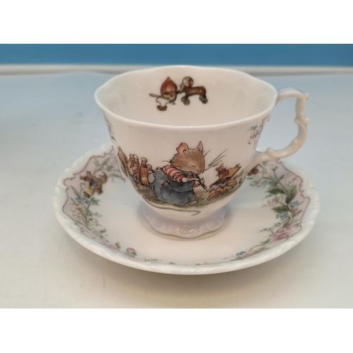 32 - 3 Pieces of Royal Doulton Brambly Hedge Collection - Boxed 'Birthday' Cup and Saucer, Boxed 'The Out... 