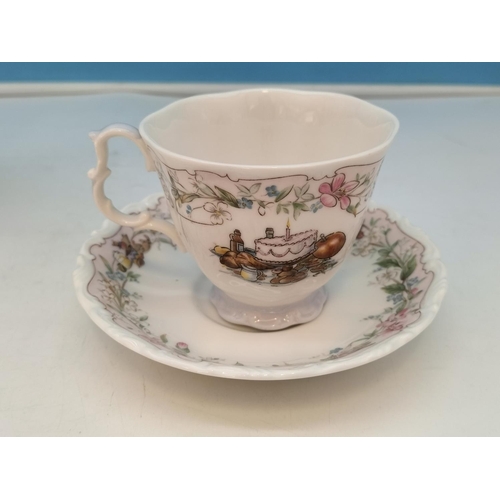 32 - 3 Pieces of Royal Doulton Brambly Hedge Collection - Boxed 'Birthday' Cup and Saucer, Boxed 'The Out... 