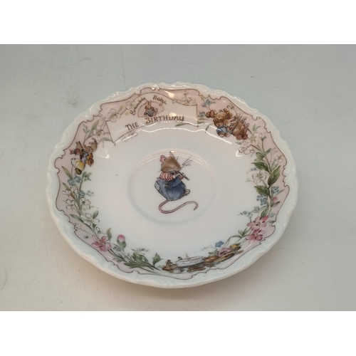 32 - 3 Pieces of Royal Doulton Brambly Hedge Collection - Boxed 'Birthday' Cup and Saucer, Boxed 'The Out... 