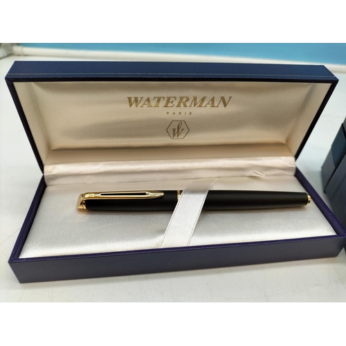 343 - Boxed Pens (2), Cross Fountain Pen and Waterman Ballpoint Pen