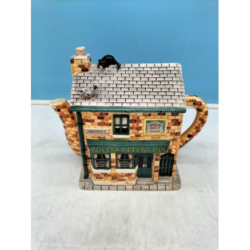 347 - Collection of Ceramics to include Lilliput Lane Cottages and Collectable Teapots