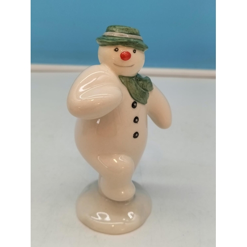 384 - Boxed Royal Doulton 14cm Figure 'The Snowman' DS2