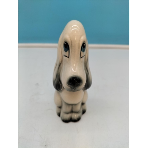 502 - Lomonosov 'Squirrel' Figure plus 2 Other Unmarked Animal Figures. Tallest 13cm