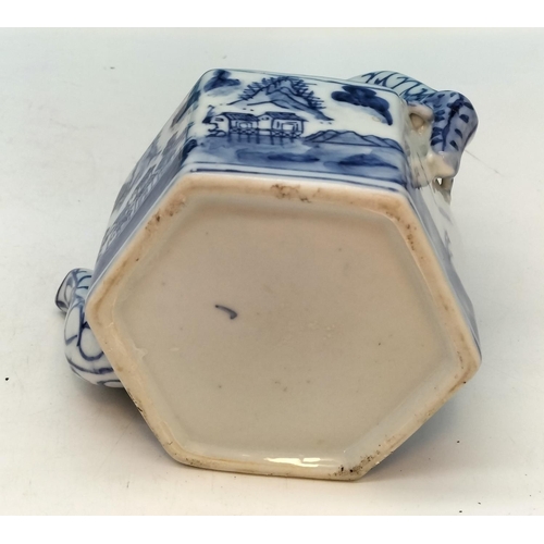 531 - Collection of Blue and White Ceramics to include Copeland Spode 'Italian Garden' Bowl, Chinese Hexag... 