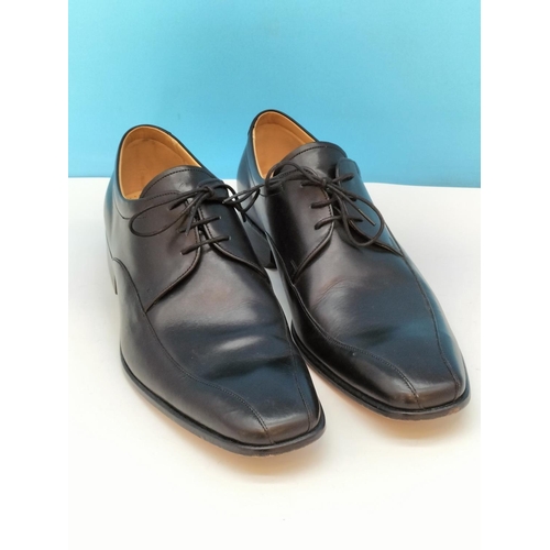 55 - Boxed Barker Ross Black Calf Gents Shoes. UK Size 10. Light Wear