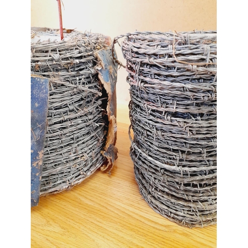 601 - Two Ply Barbed Wire - 1 x 200m (Full) plus One Part Roll. Collection Only.