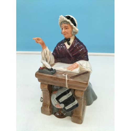 65 - Boxed Royal Doulton 17cm Figure 'Schoolmarm' HN 2223.