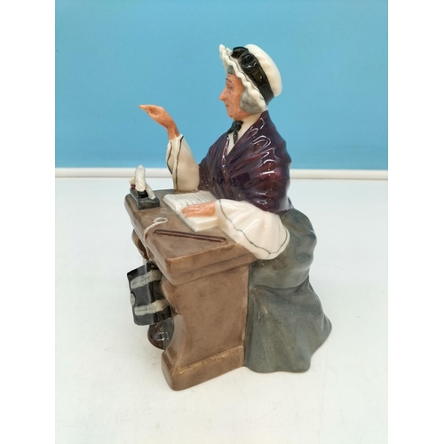 65 - Boxed Royal Doulton 17cm Figure 'Schoolmarm' HN 2223.