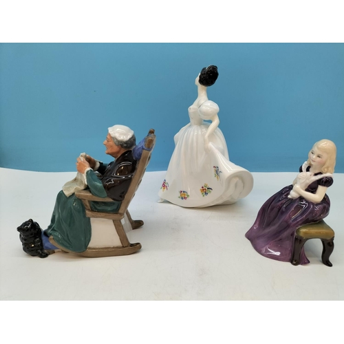 145 - Royal Doulton Lady Figures (3) to include 'Kate' HN 2789, 'Affection' HN2236 and 'Twilight' HN 2256.... 