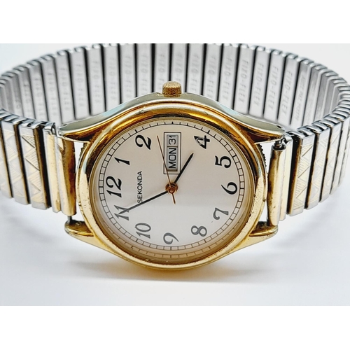 209 - Boxed Sekonda Gents Watch W/O.