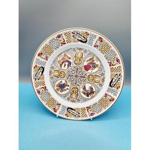 24 - Spode China 'Celtic Series' Collectors Plates (7). 27cm Diameter.