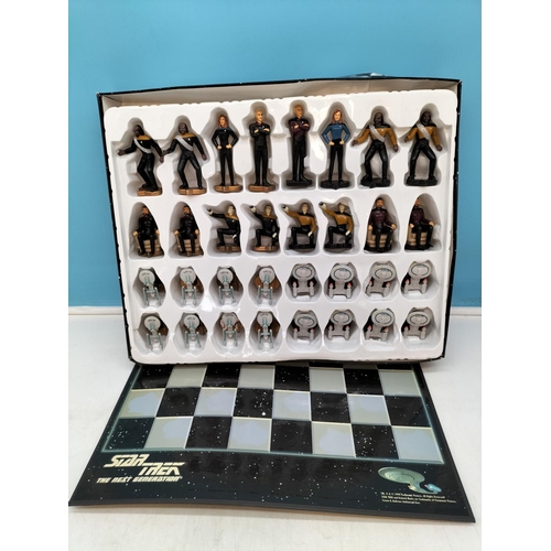 272 - Star Trek The Next Generation Chess Set.