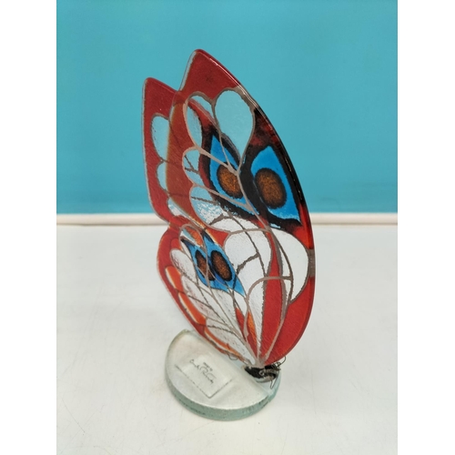 273 - Nobile Glass 18cm Butterfly designed by Aneta Pawlowska.