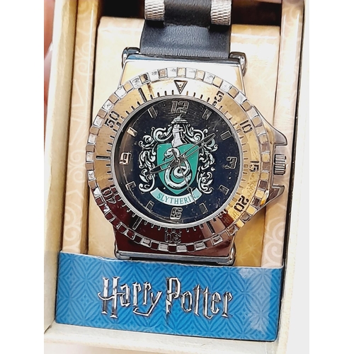 276 - Boxed Harry Potter 'Slytherin' Watch.