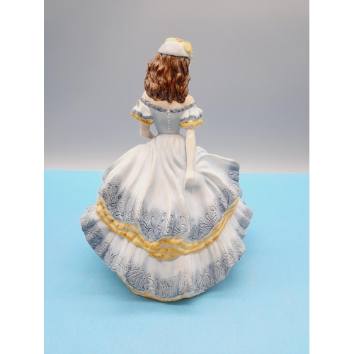 283 - Coalport Age of Elegance 21cm Lady Figure 'Secret Rendezvous'.