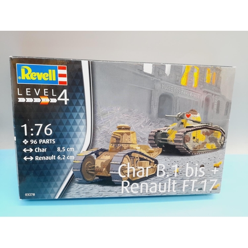 369 - Revell Military Tank Models (5).