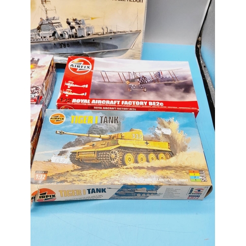 459 - Airfix Military Model Kits (6).